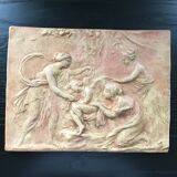 Terracotta bas-relief