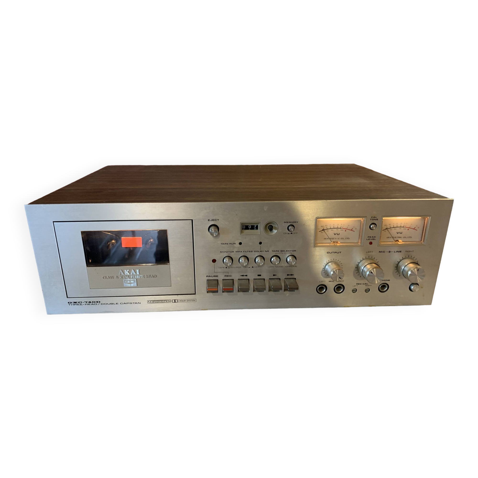Vintage cassette player AKAI GXC-740D