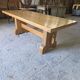 Oak farmhouse table