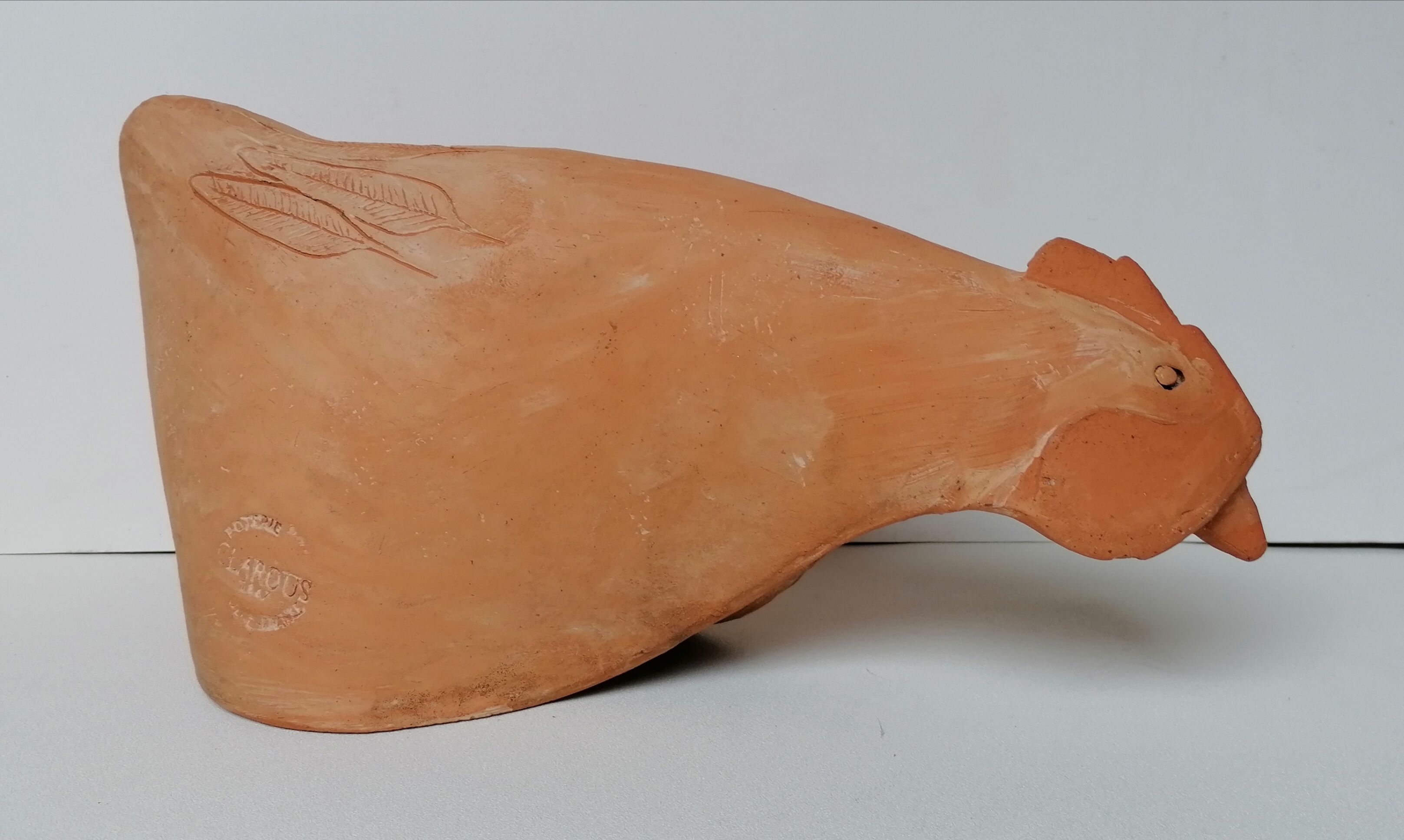 Hen pottery Clarous terracotta