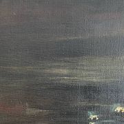 Oil on canvas, still life, framed, large format, Gaultier M