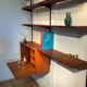 Vintage Scandinavian wall library by Kai Kristiansen for FM Møbler