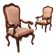 Paire de fauteuils Louis-Philippe en noyer