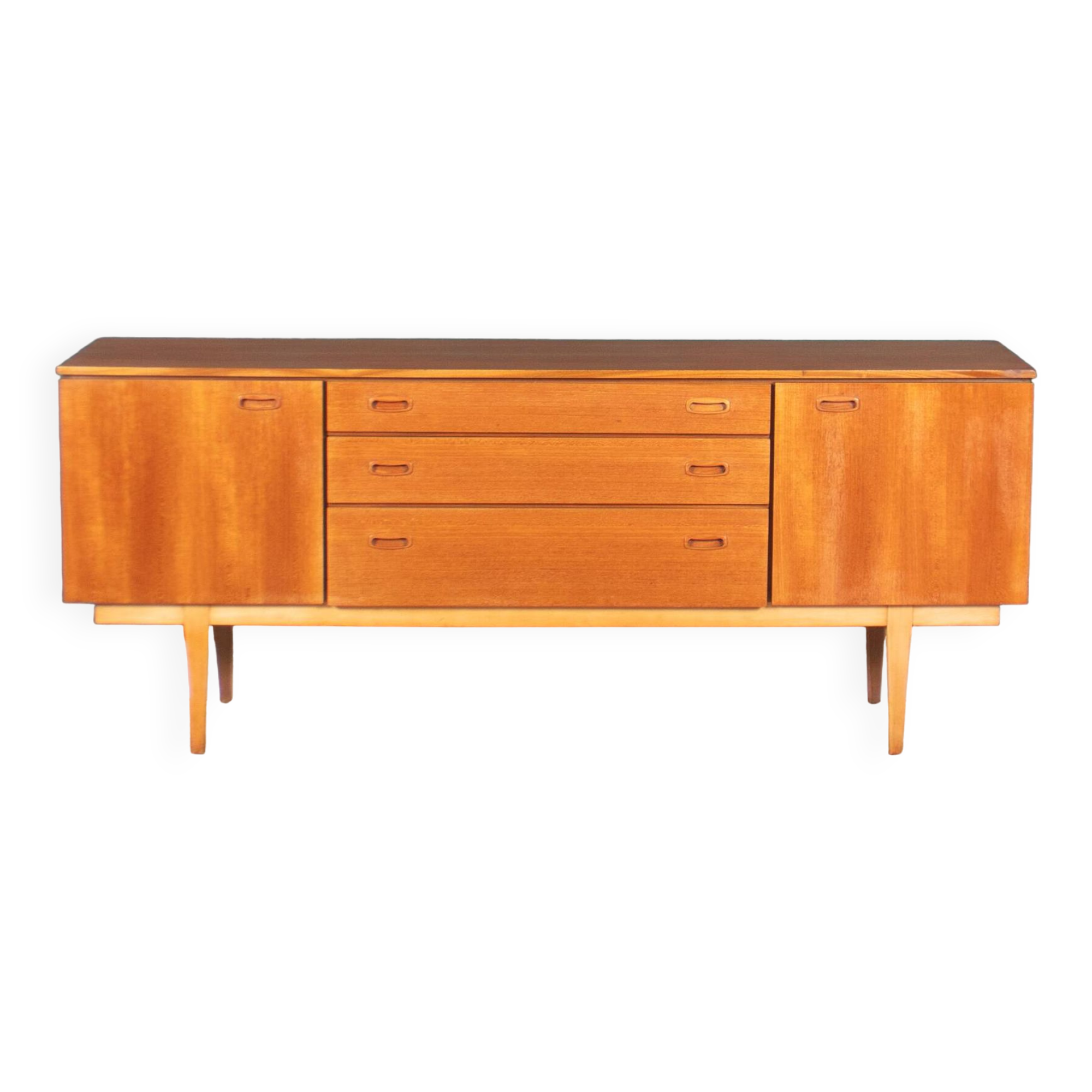 Retro teak 1960s nathan mid century sideboard