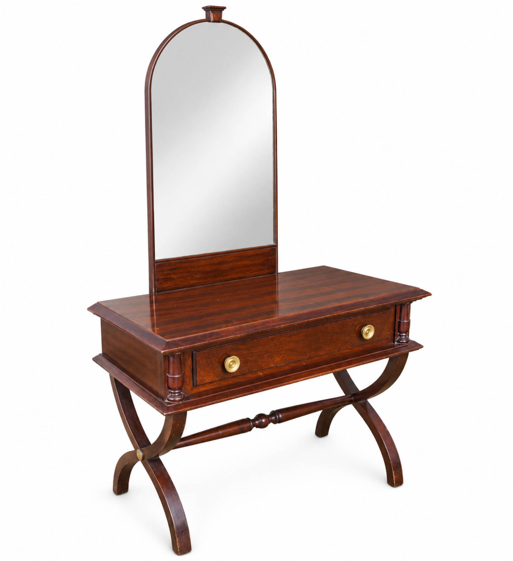 Solid wood dresser in traditional Empire style