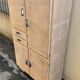 Mado buffet vintage from the 1960s - In sanded raw wood