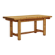 Solid pine table, attributed to Georges Robert, France, 1960s.