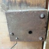 Double antique wooden doors