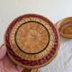 Set of three nesting bamboo boxes – China – 1980s