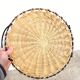 Round Rattan Serving Tray