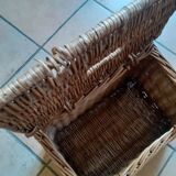 Fishing wicker basket