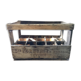 Bottle wooden rack