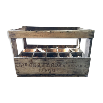 Bottle wooden rack