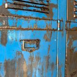 Vintage metal locker