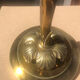 Lampe en bronze décor palmier Maison Bagués années 1970 en TBE