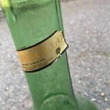 Lampadaire éléphant italien art déco en verre vert 142cm