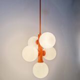 Mid-century atomic sputnik pendant lamp , 1970s