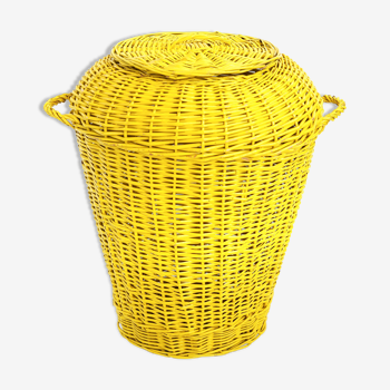 Panier pratique et déco yellow