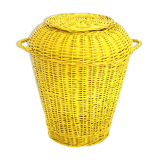 practical basket and decoration Yellow
