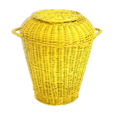 practical basket and decoration Yellow