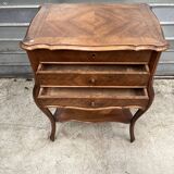 Louis XV style mahogany dressing table