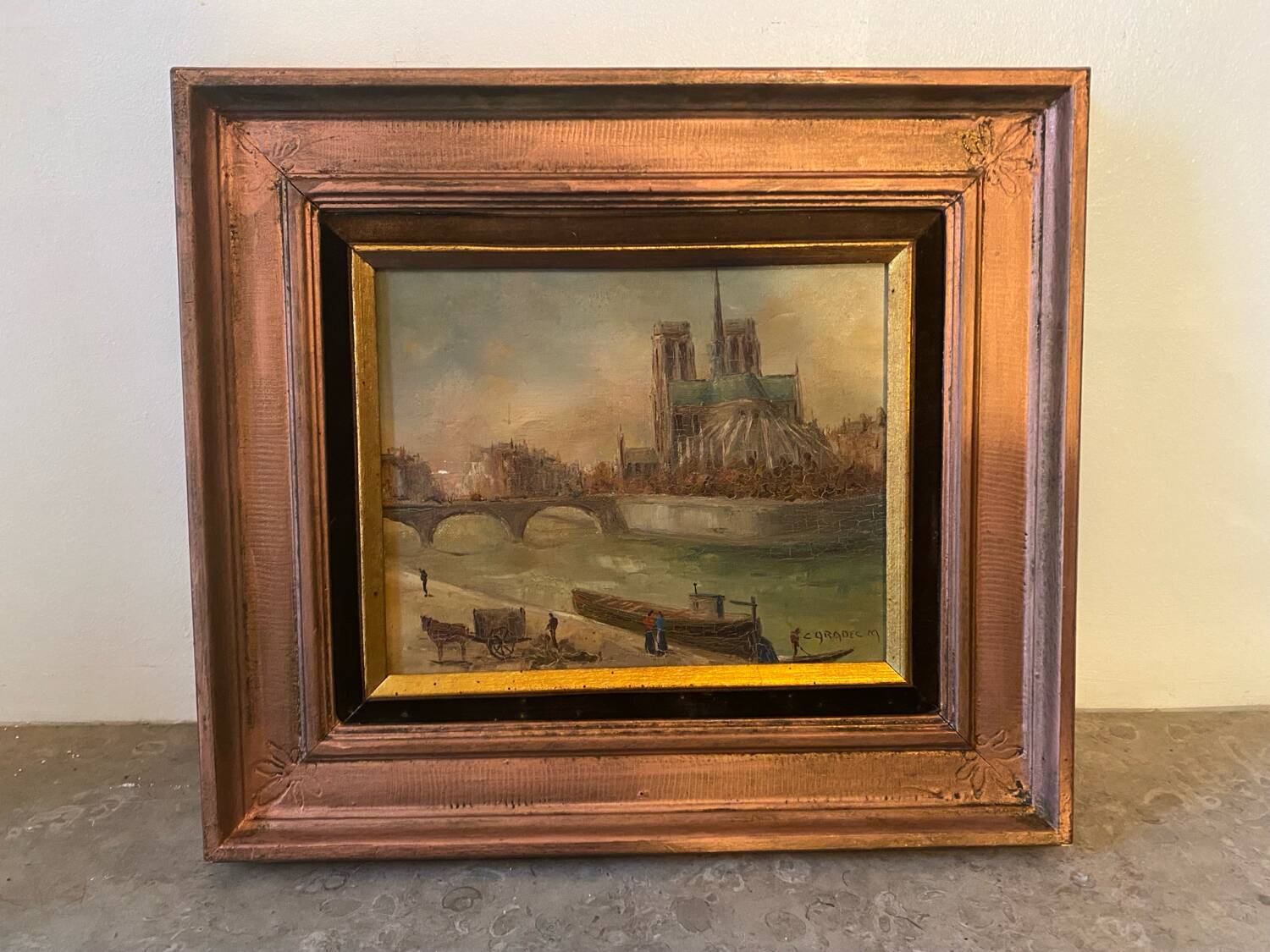 Notre Dame de Paris signed Caradec