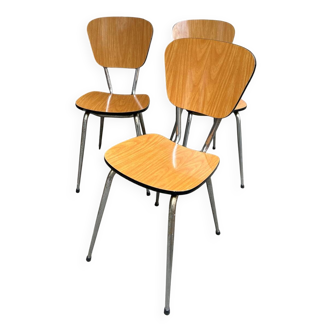 Wooden formica chair