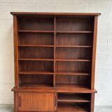 Large presentation unit in exotic wood