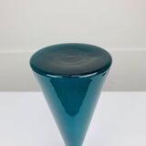 Vase scandinave verre bleu Kaj Franck Iittala