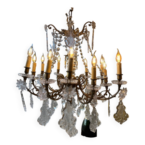 Lustre en cristal et