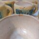 Vintage sangria service in handmade ceramic – 1970s – signed