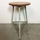 Green Industrial Workshop Stool, 1960s