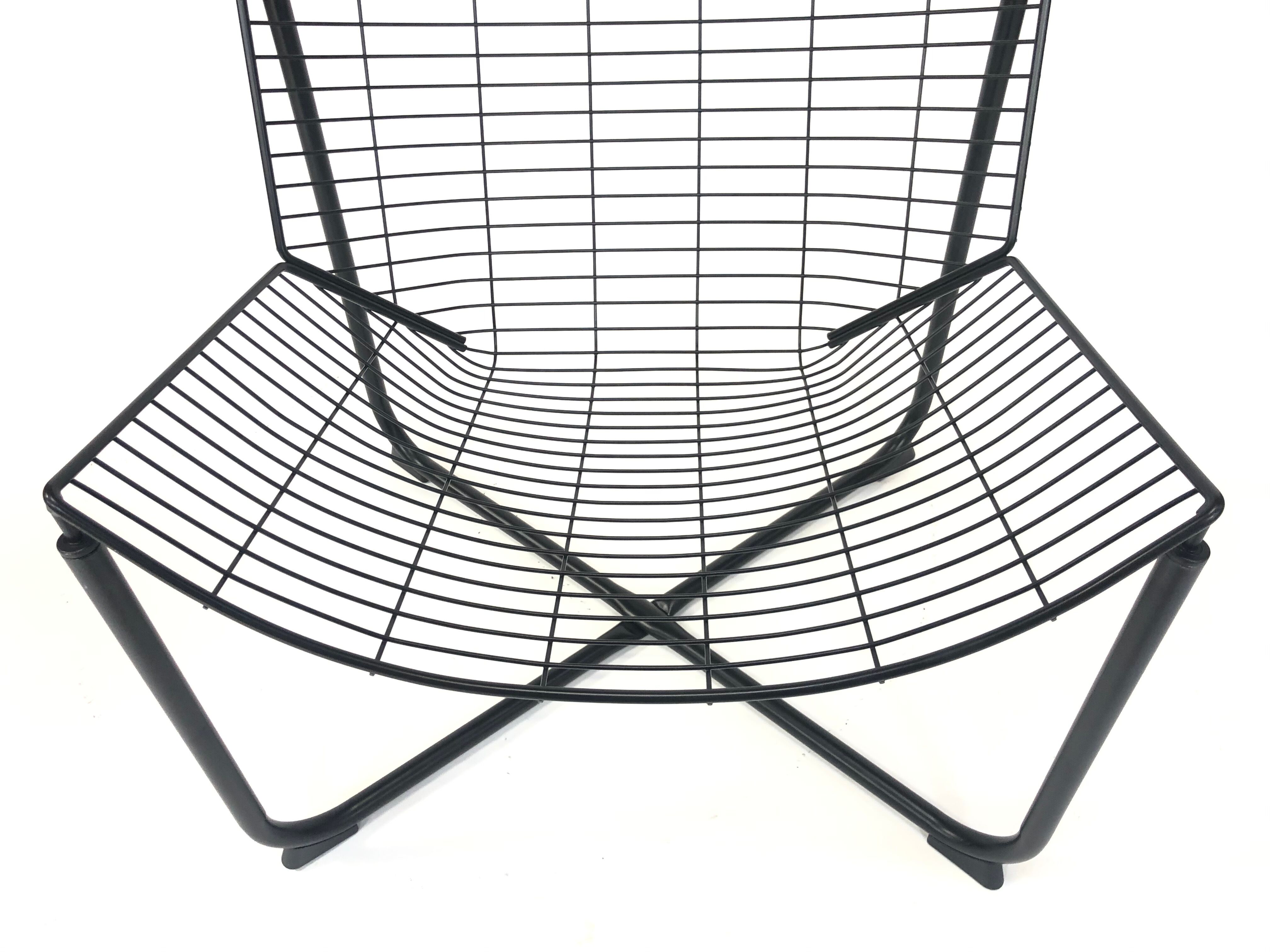 Vintage niels Gammelgaard Jarpen chair for black Ikea