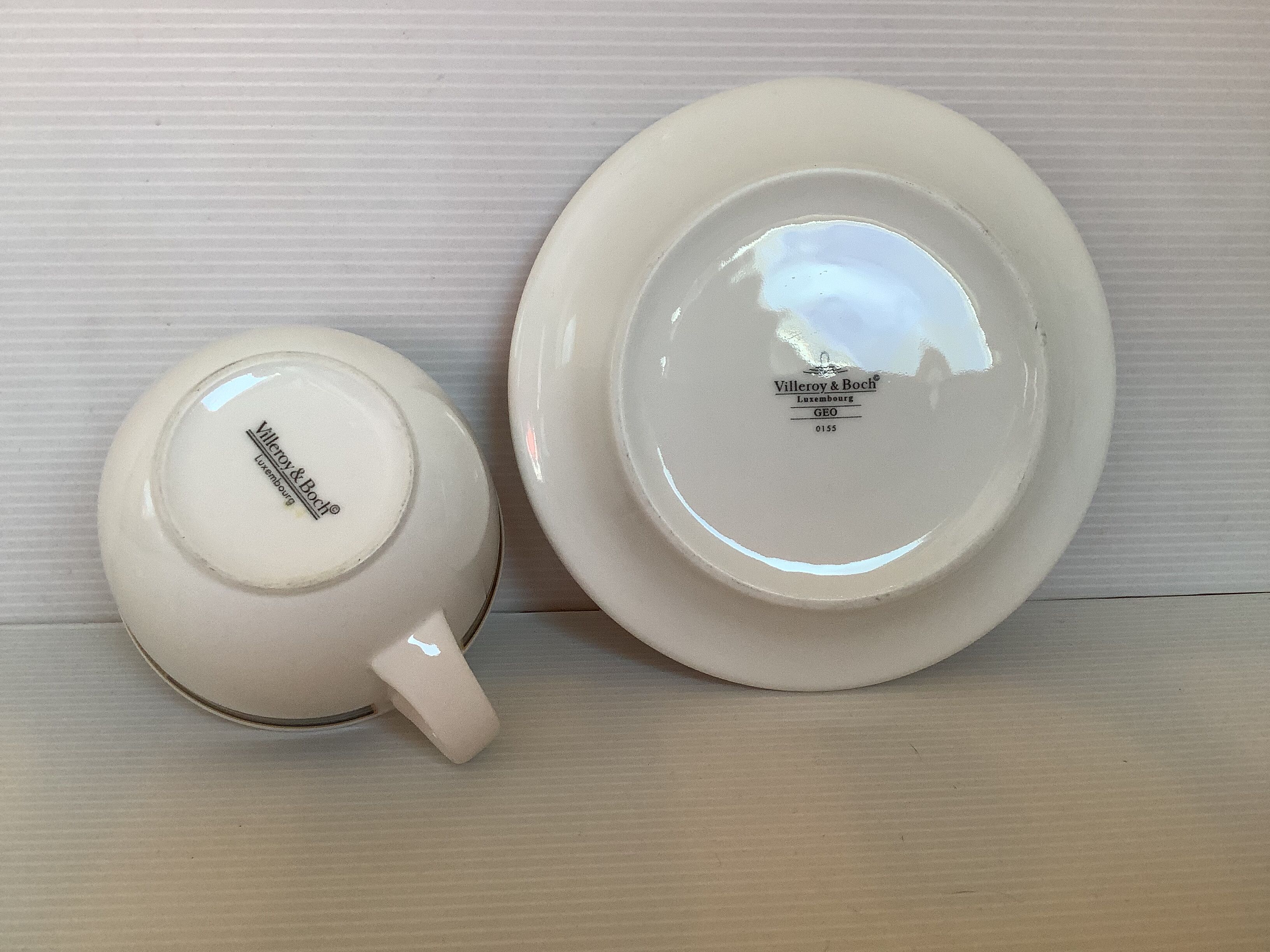 Villeroy and Boch Geo cup and saucer