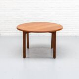 Table basse danoise Niels Bach des années 1960