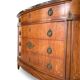 The demi-lune commode/ chest of drawers