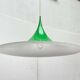 Semi-model tulip pendant lamp green space Danish mid-century by Claus Bondrup and Torsten Thorup for Fog & Mørup, 1960s, set of 2