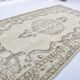 Tapis turc Oushak noué à la main sku 3346