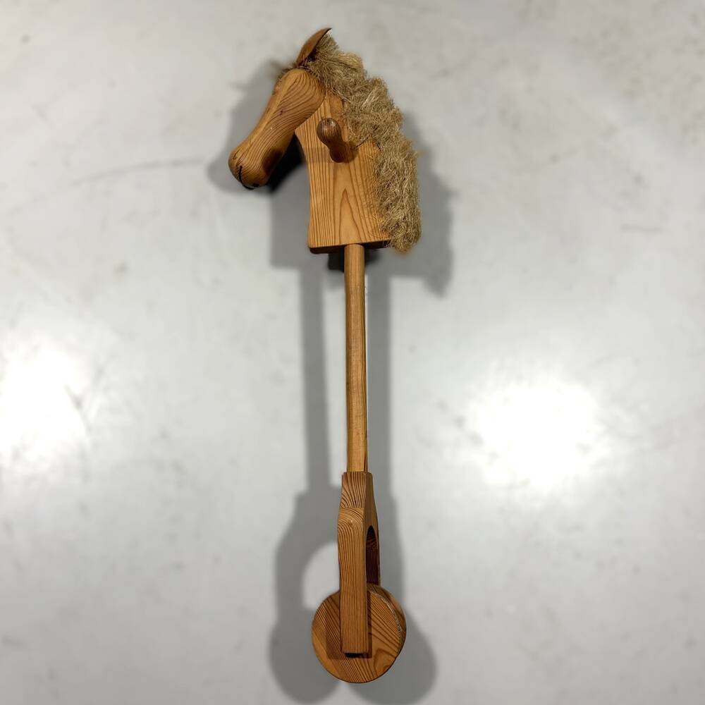Danish pine hobby horse 1970’s