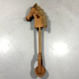 Danish pine hobby horse 1970’s