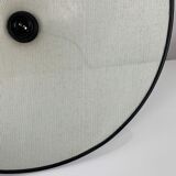 White perforated tole hanging