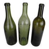 old wine bottles blown glass antique french wine bottles
