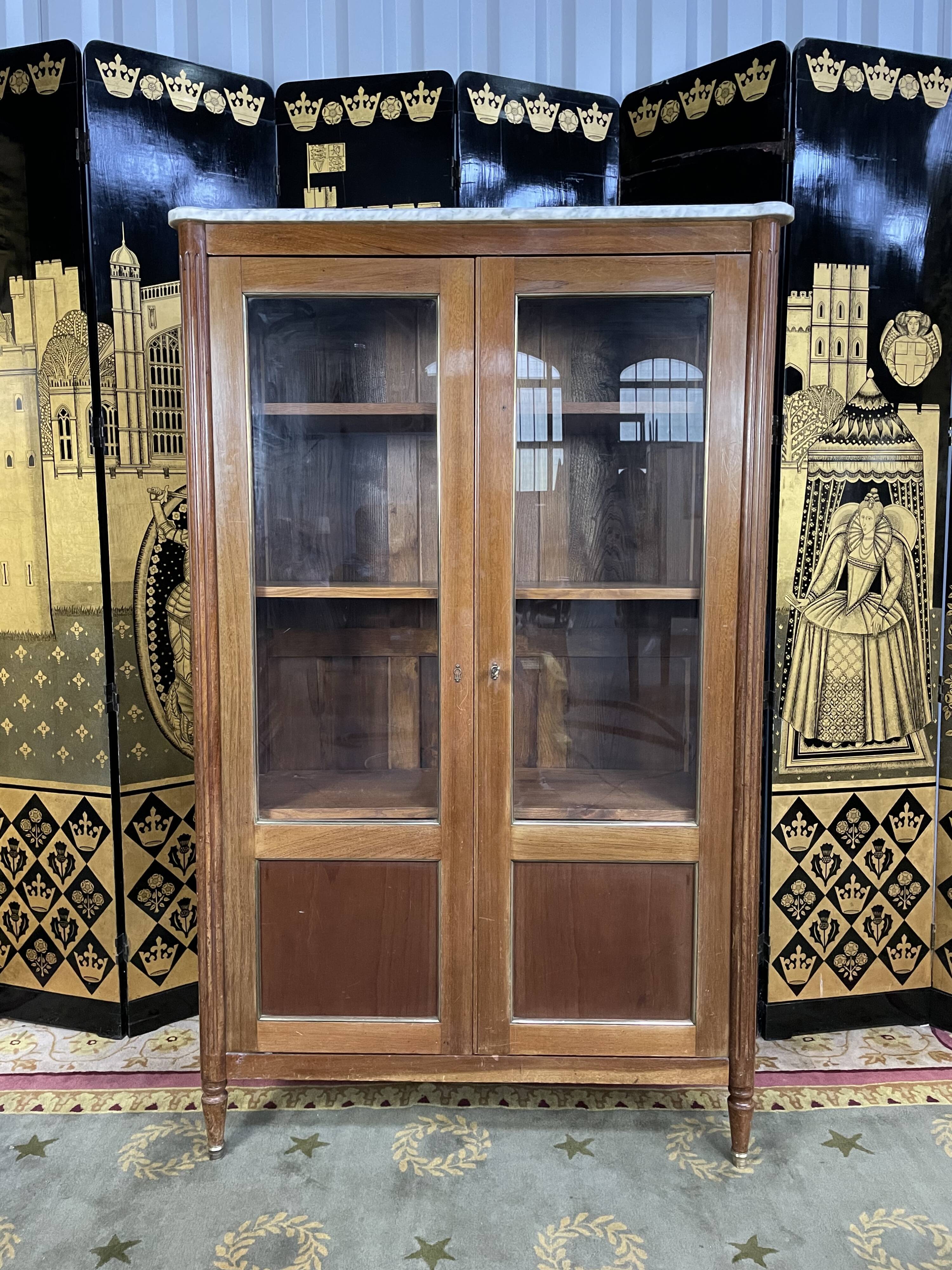 Showcase - Louis XVI style library