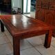Solid wood coffee table