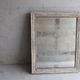 Large mirror early 19th old in patinated wood and mercury
