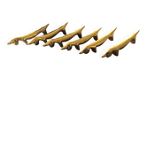 6 Dachshund knife holders