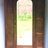 Antique wardrobe with mirror