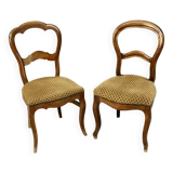 Set of two antique 19th century chairs