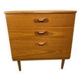 Mid-Century Retro Vintage Teak Chest of Drawers by Austinsuite 1960  Compac