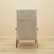 Danish teak lounge chair with new velour upholstery, 1960s